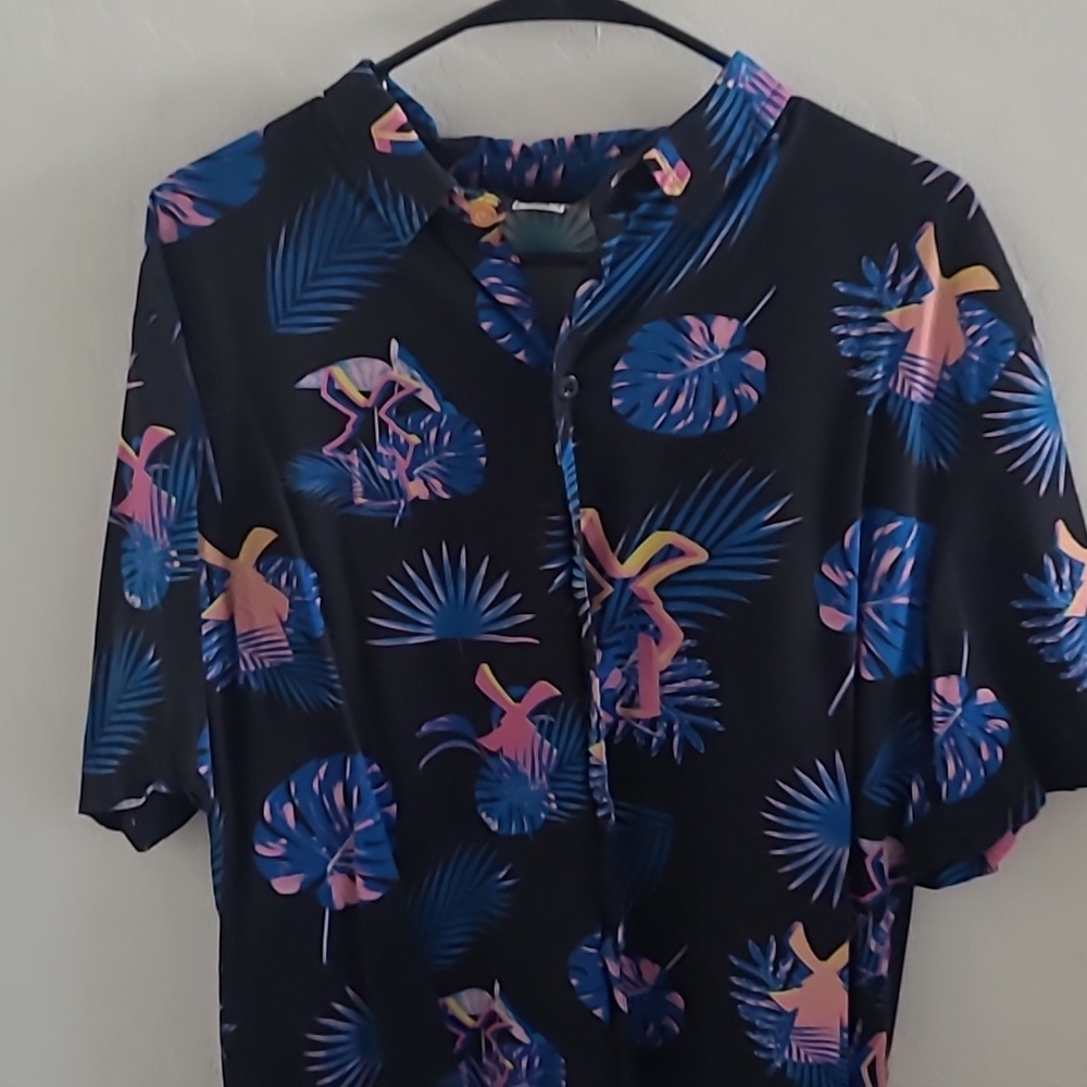 Dutch Bros Hawaiin shirt Men's Large